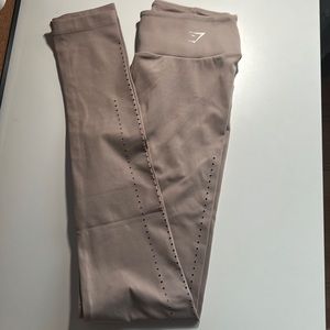 Gymshark Laser Cut Tights - Taupe